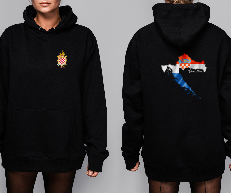 Croatia National Hoodie- Filled