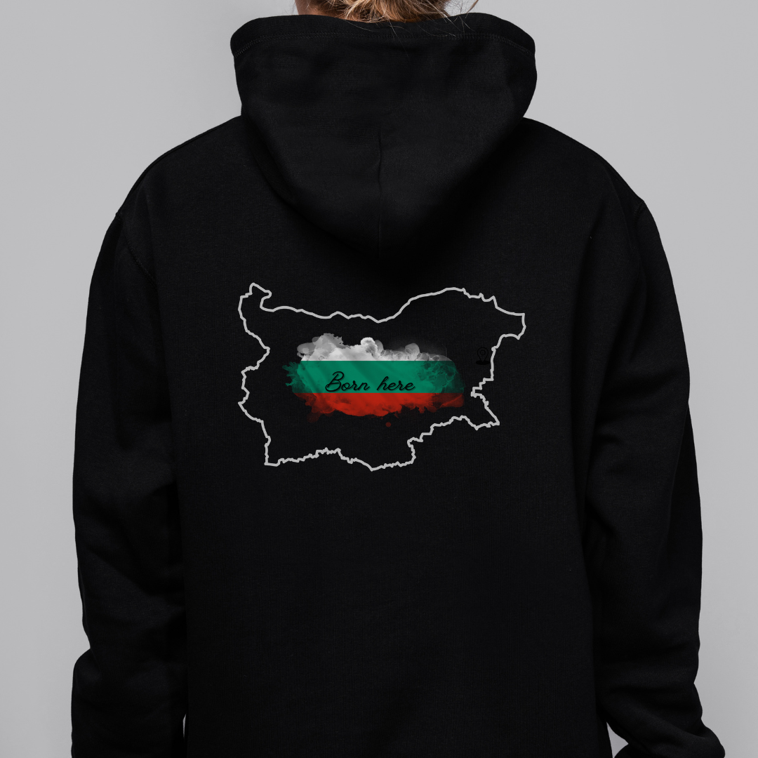 Bulgaria National Hoodie- Outlined