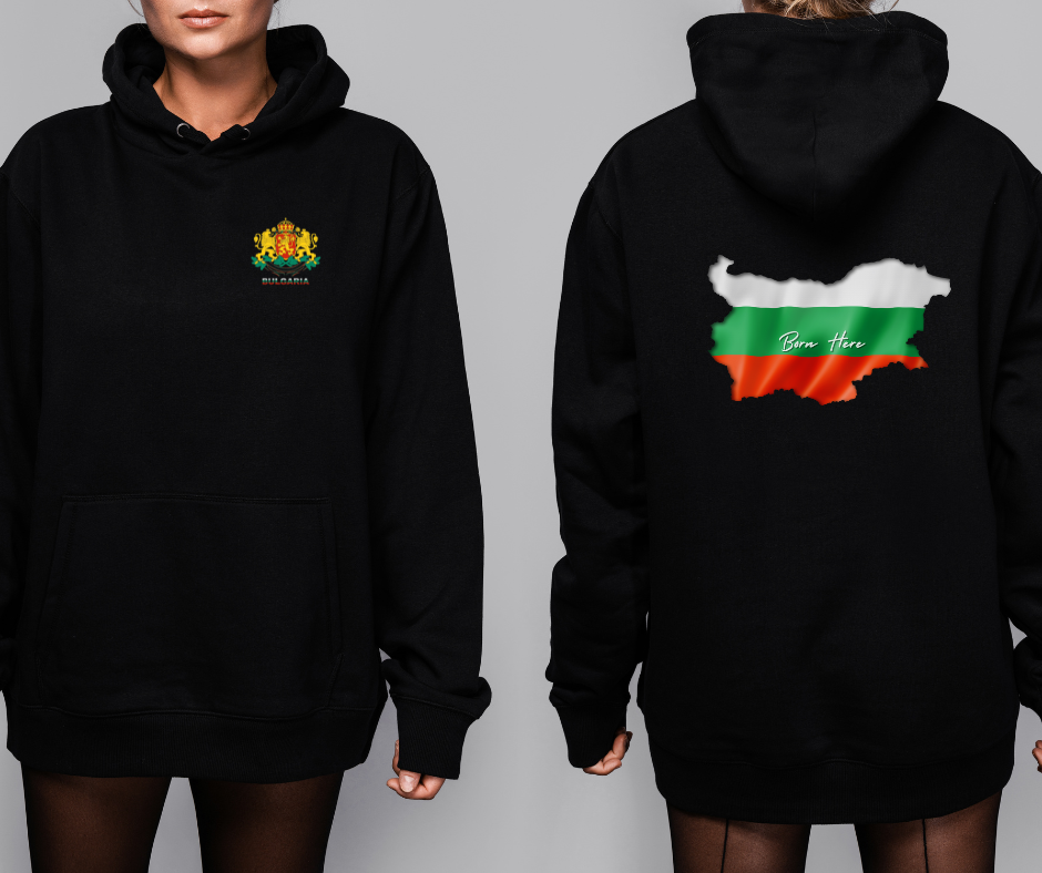 Bulgaria National Hoodie- Filled