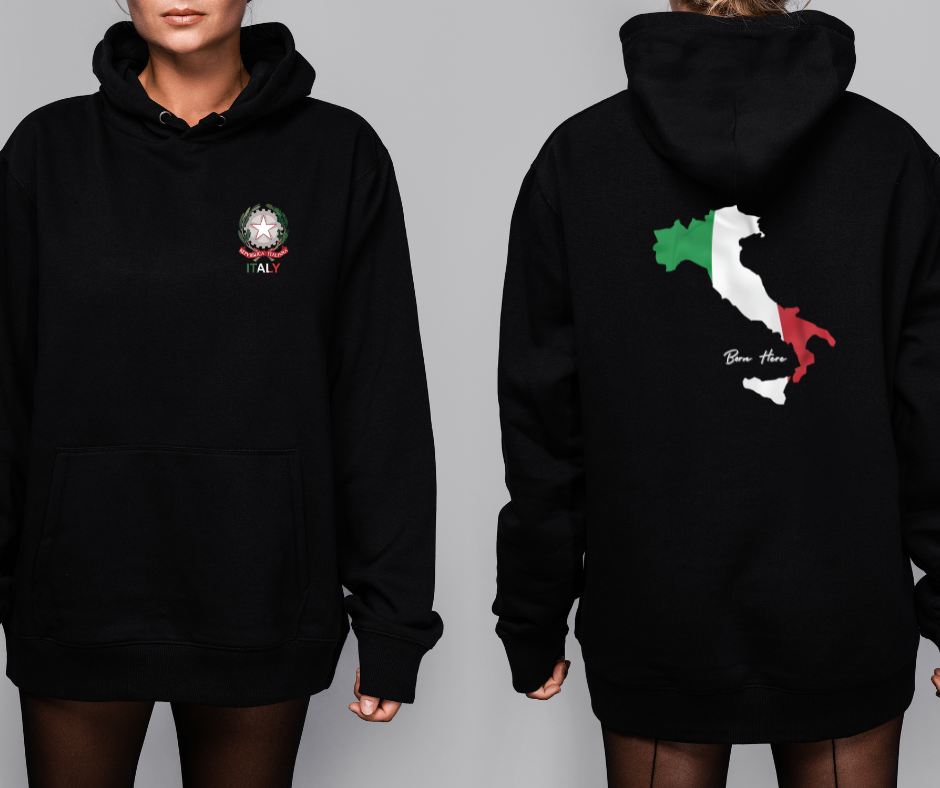 Italy National Hoodie- Filled